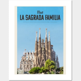 Visit La Sagrada Familia Posters and Art